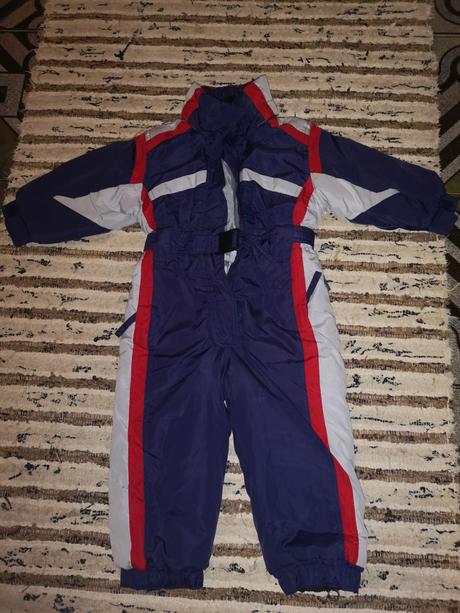 Zimný overal, babykap,74