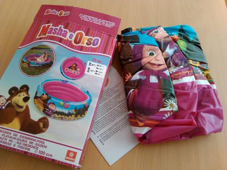 Bazén máša a medveď,