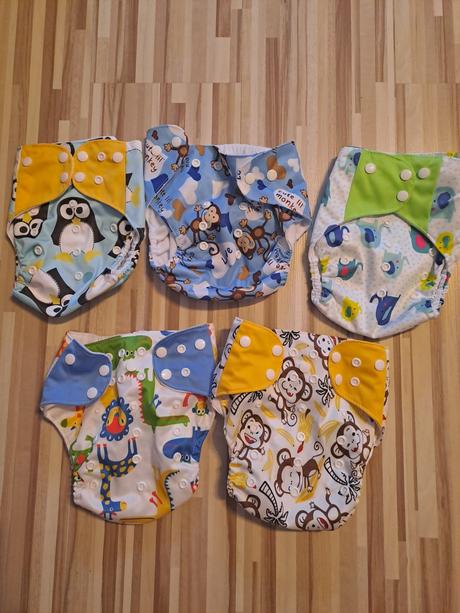 5 ks vrchných lákových plienok / nohavičiek,