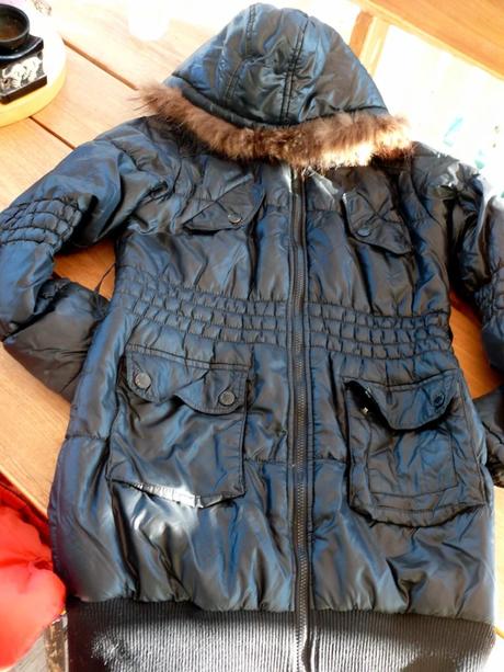 Kabát na zimu m-l, 38