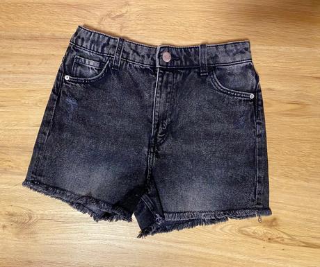 Riflové kraťasy, h&m,146