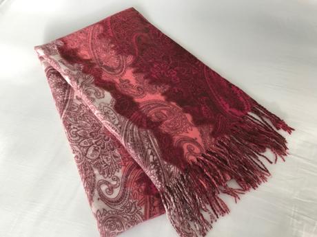 Upletový šál, xxl