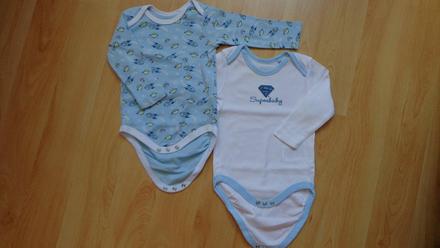 2x tenšie bavlnené body, 68