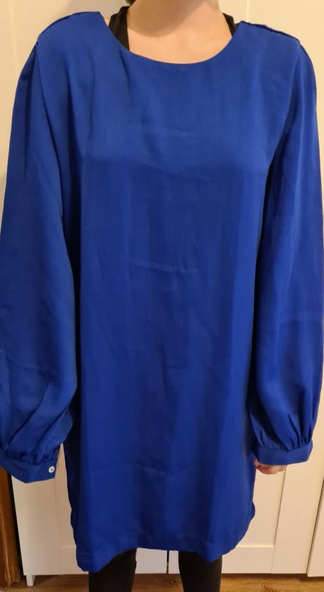 Modrá tunika alebo mini šaty, esmara,38