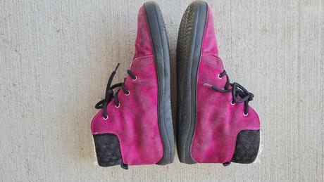 Zimné barefoot tikki beetle leather fuchsia 35, tikki,35