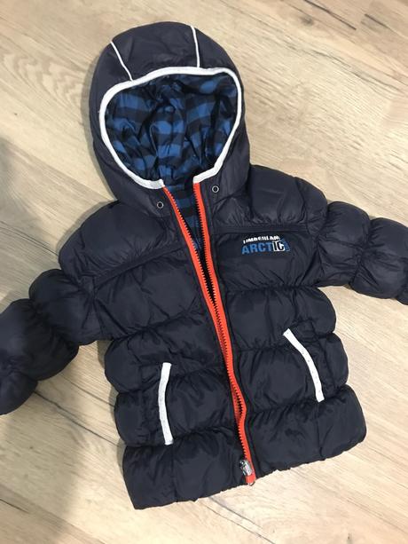 Obojstranná zimná bundička, timberland,86