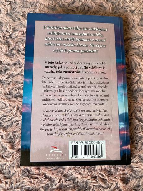 Mini knižka léčení s anděly doreen virtue,