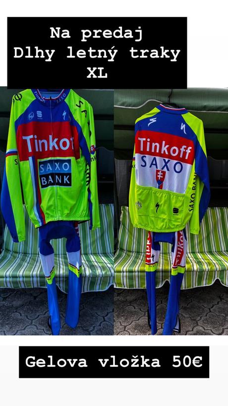 Cyklistický dres, xl