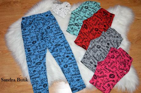 Detské bavlnené zateplené legínky, 86 - 176