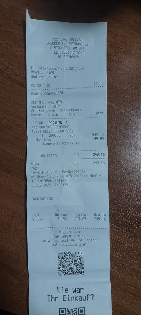 Predám monitor dychu owlet ponožku.,