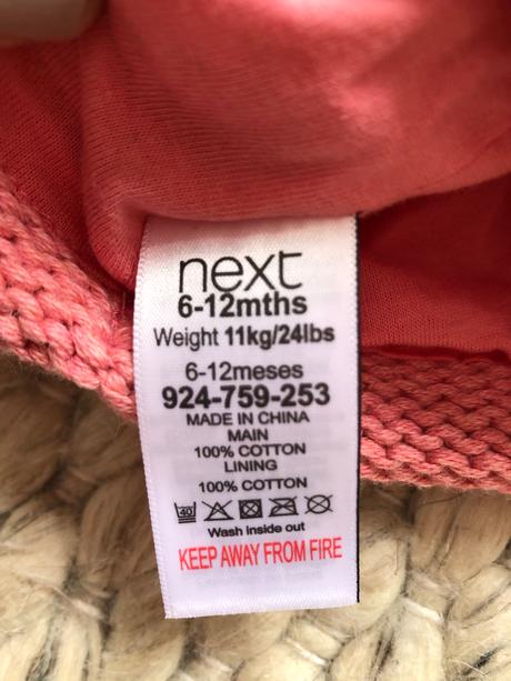 Zimná, bavlnená čiapka next, next,<50