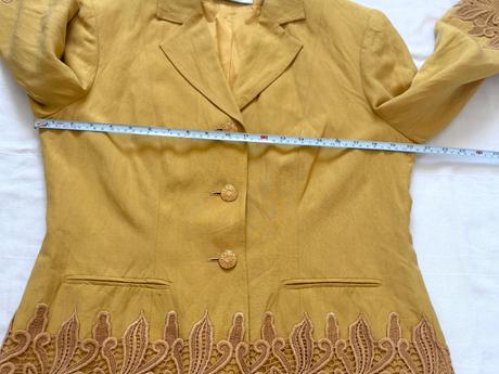 Jedinečný 3-dielny vintage komplet blacky dress, 42