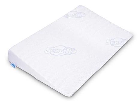 Sensillo dojčenský vankúš klin biely 38x60, šírka (cm): 60,dĺžka (cm): 40