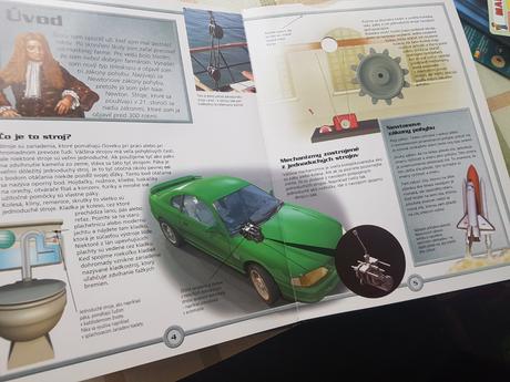 Kniha stroje poskodena väzba, 