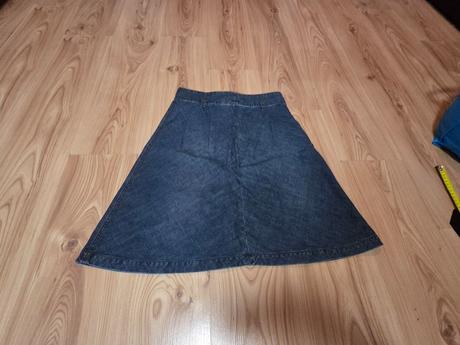 Riflová sukňa, vero moda,34