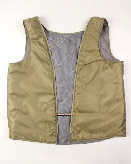 -khaki zelená vesta vila veľ. l-xl, l