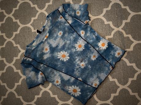 Priesvitný crop top, sinsay,xs