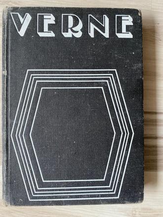 Krásna stará kniha jules verne nádherné orinoco, 