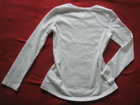 Tričko zn. f&f s trblietavým nápisom veľ. 140, f&f,140