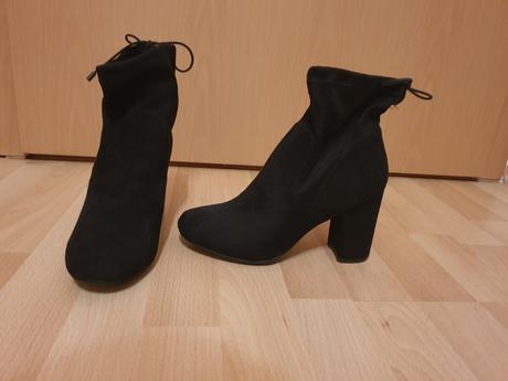 Členkové topánky kitten (office shoes), 38