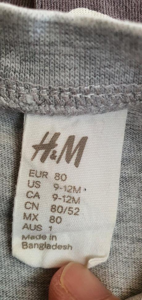 Overal- pyzamo, h&m,80