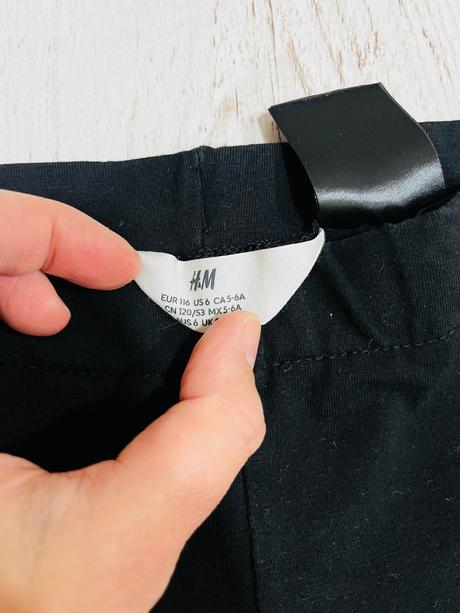 Zvonové leginy 116 2ks h&m, h&m,116