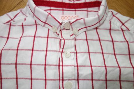 Károvaná košeľa gocco, 80