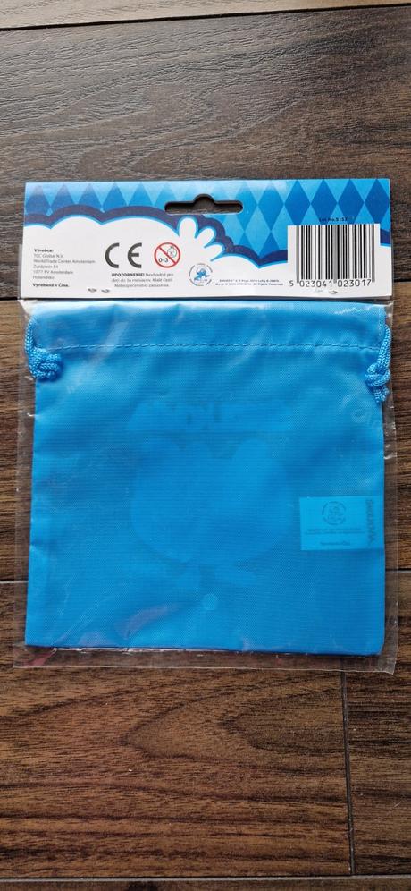 Nové vrecúško na domino smolkovia, 