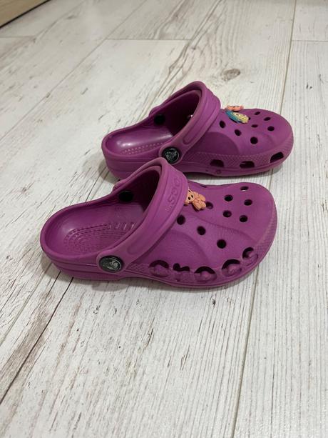 Dievčenské crocs 10/27 fialove, crocs,27
