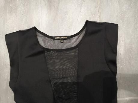 Čierne sexi šaty vxs-s, s