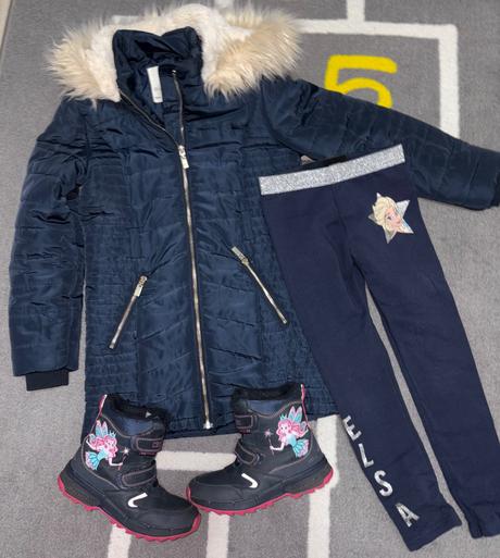 Balík oblečenia v.128/134 top stav 13ks, 122–134