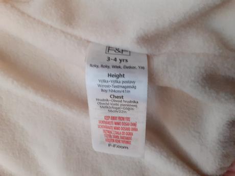 Dievčenská zateplena vesta, f&f,104