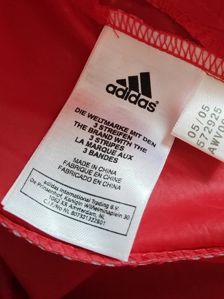 Pršiplášť / bunda, adidas,116