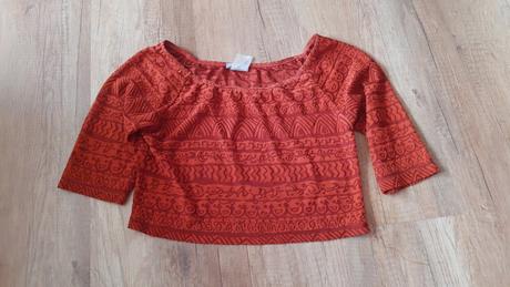 Dievčenský crop top, 158