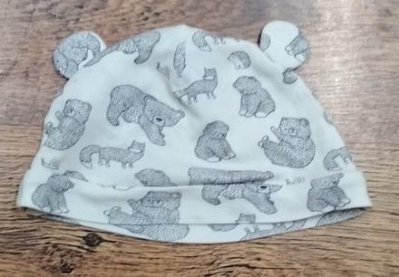 Prechodna ciapka hm zvieratká, h&m,74