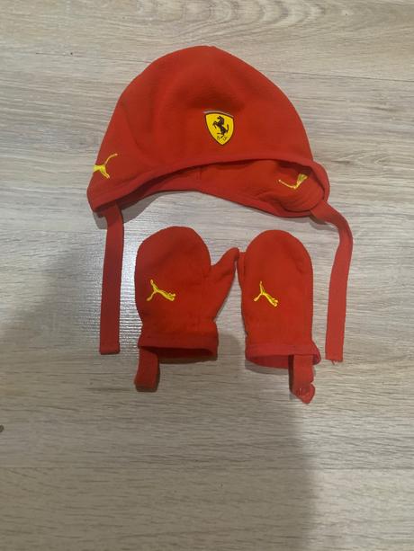 Ciapka rukavice1az2r ferrari, puma,86