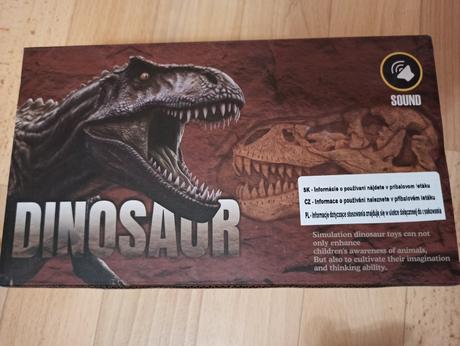 Pohyblivý dinosaurus so zvukom,