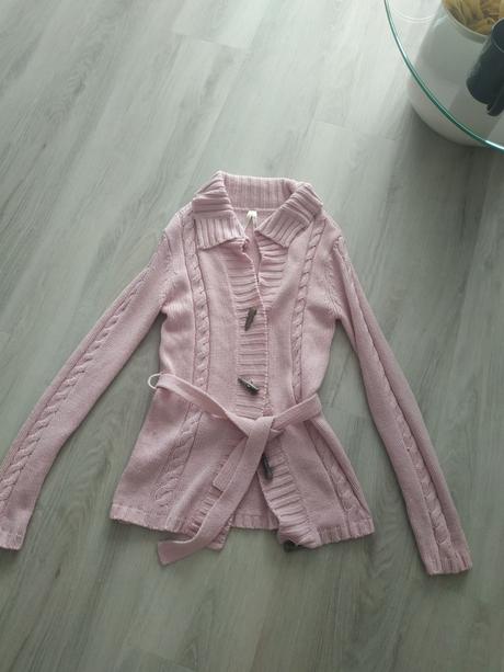 Ružový sveter s/m, 164