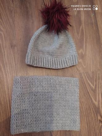 Čiapka+ nákrčník, 122