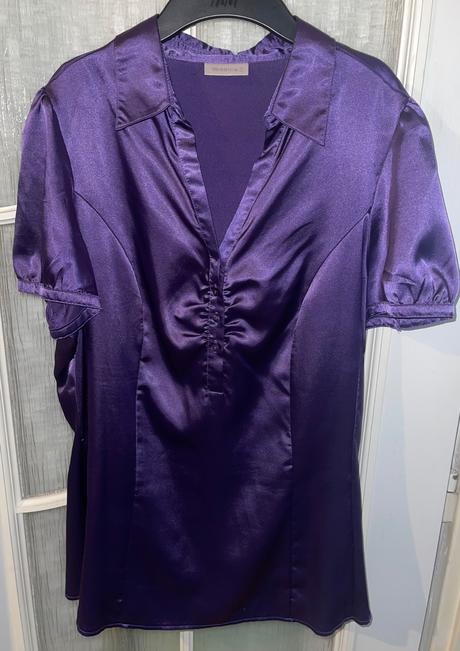 Dámska saténová blúzka, c&a,46