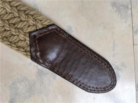 Naturálny jutový opasok,