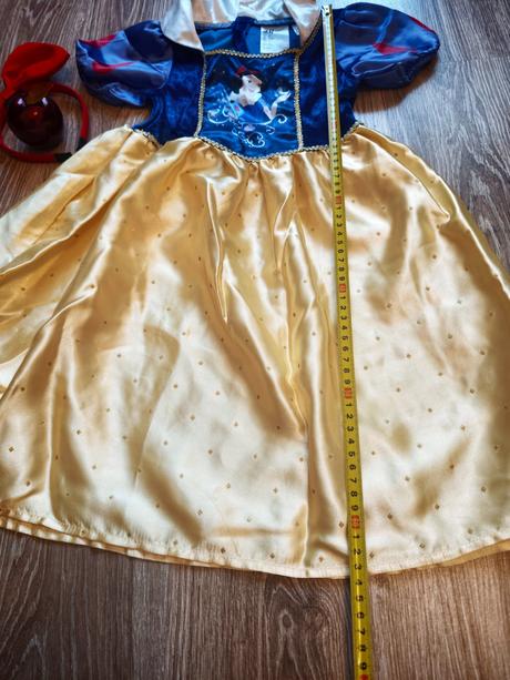 Šaty snehulienka 104, h&m,104