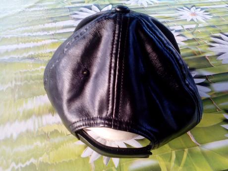 Štýlová koženková šiltovka, l