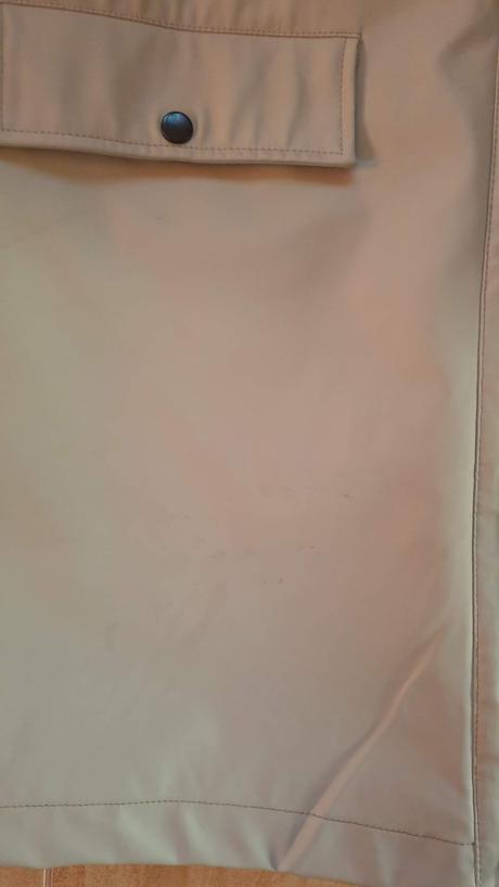 Kabát nepremokavý sivozelený vero moda m/l, vero moda,m