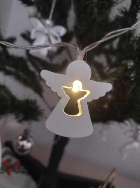 Vianočné svetielka - anjeli, 