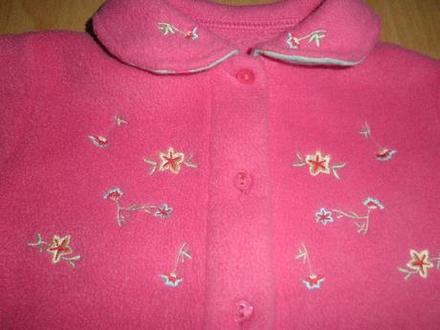 Flísový svetrík, m&s, marks & spencer,74