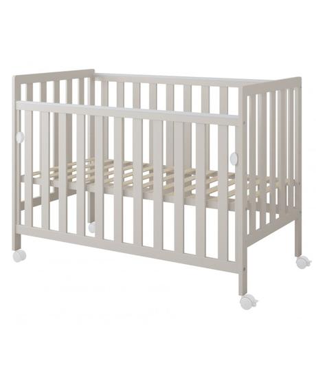 Postieľka bambi 120x60 so spúšťacou stranou,kašmír, šírka (cm): 60,dĺžka (cm): 120