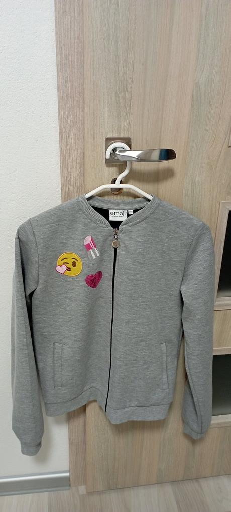Dievčenská mikina s nášivkami, takko,170