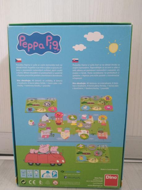 Pepa pig vzdelávacia hra, 