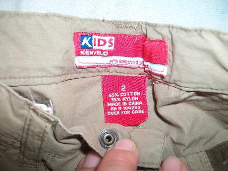 Tristvrtove nohavice, malonosene na 2 roky, kenvelo,92